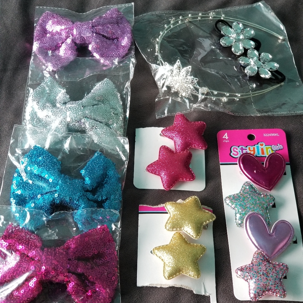 Hair clips bundle
